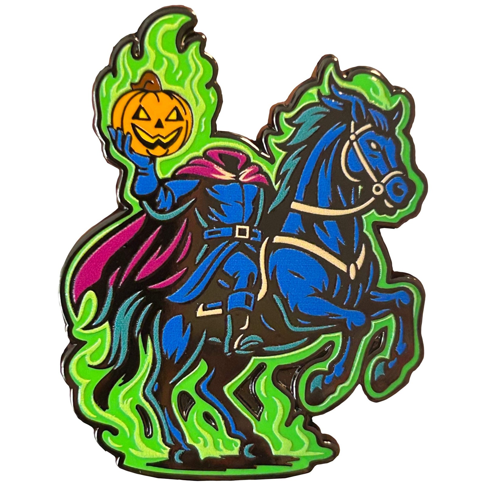 Headless Horseman - Lapel Pin With Magnet - Legend of Sleepy Hollow