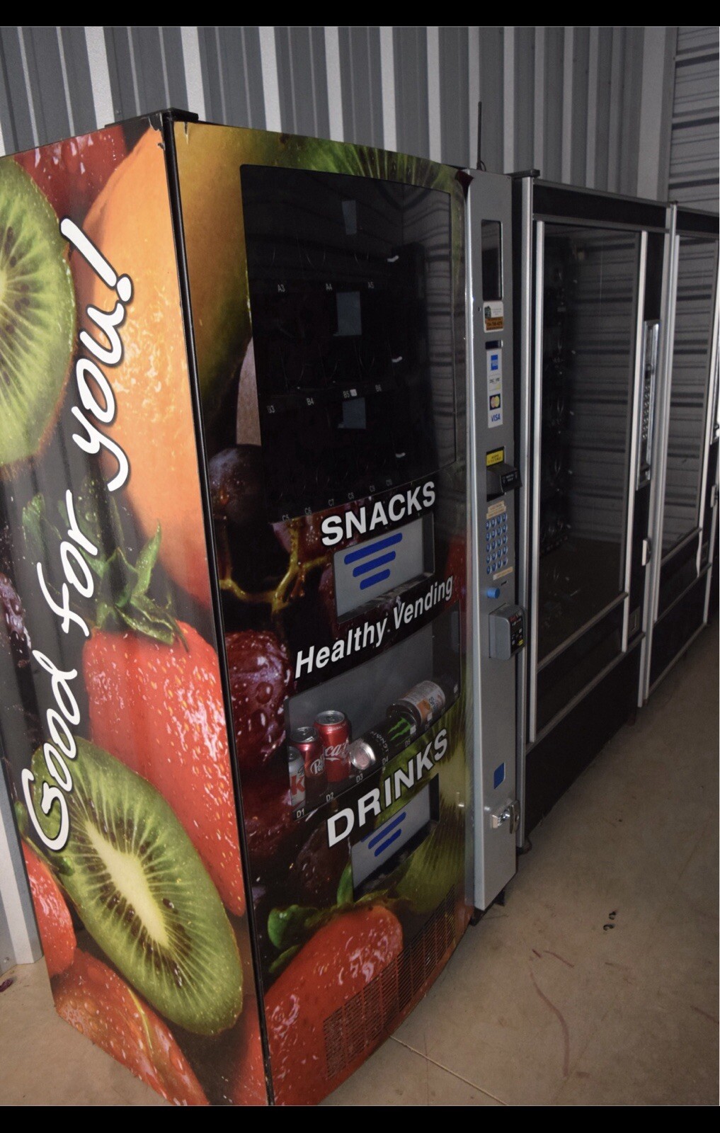 4 Vending Machines