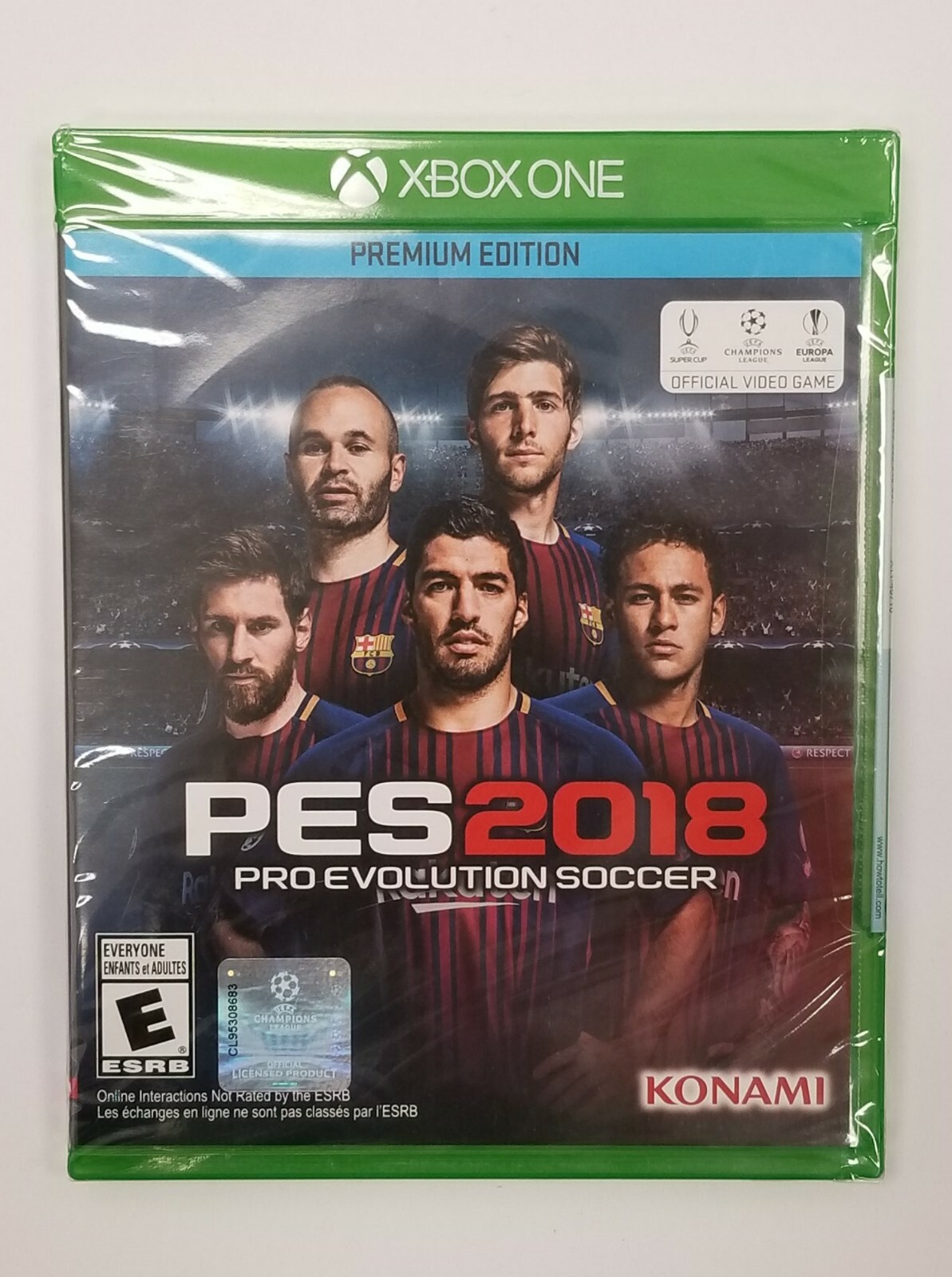 PES Pro Evolution Soccer 2018 Premium Edition for Microsoft XBOX ONE / SERIES X
