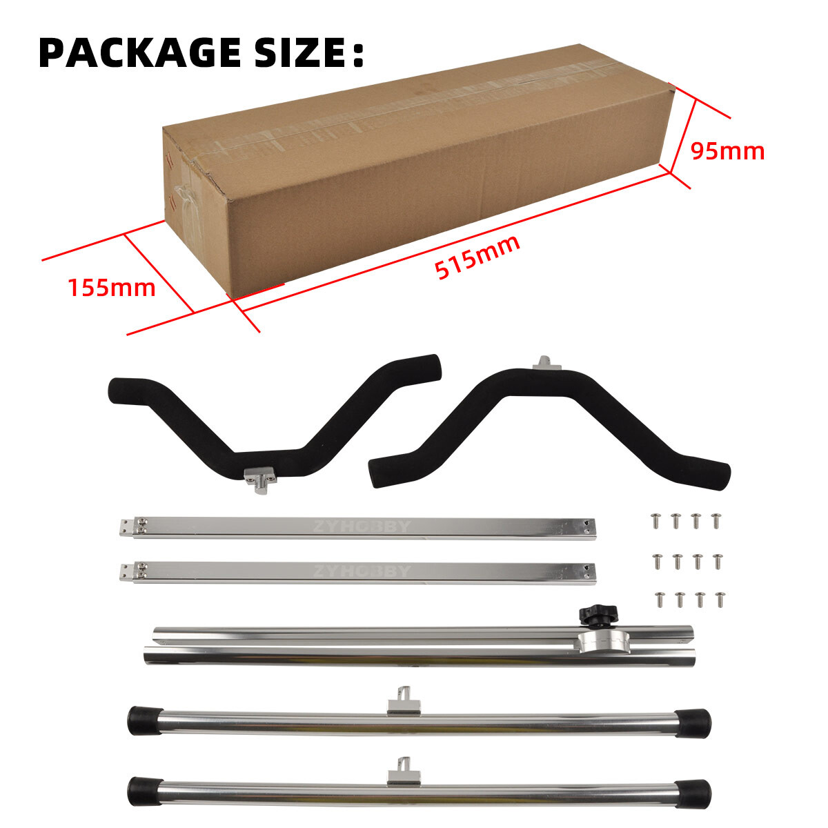 Airplane Display Stand Multi-function Bracket 106*51*35cm for RC Model