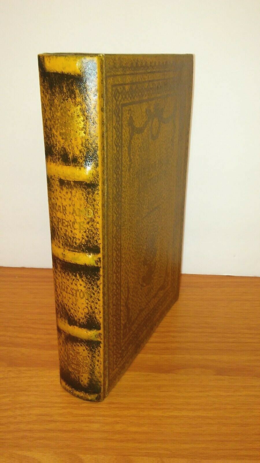 War and Peace Hideaway Secret Hidden Book Safe