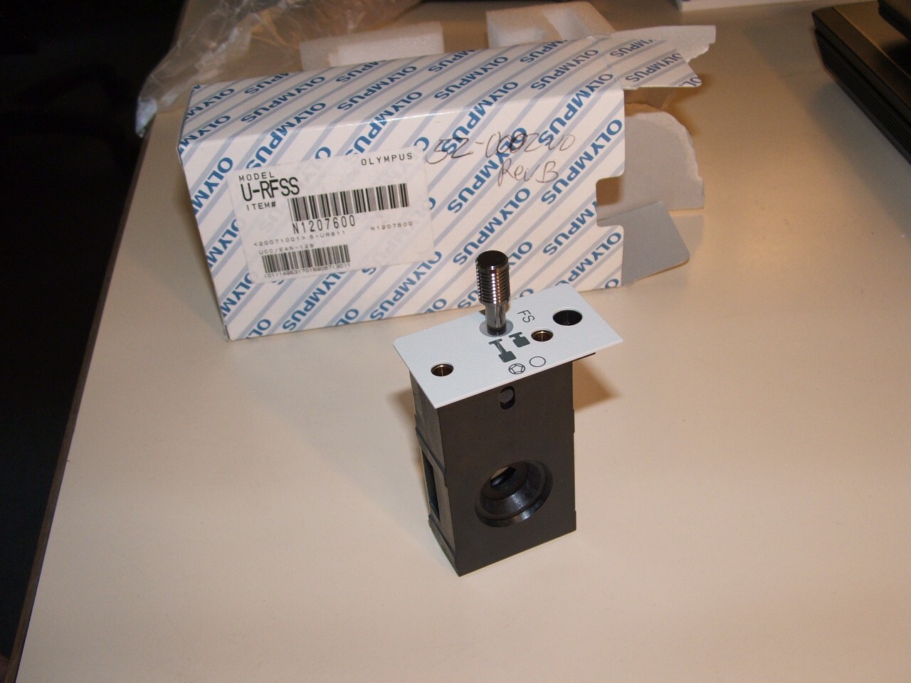 Olympus Microscope Rectangular Field Stop - Adjustable