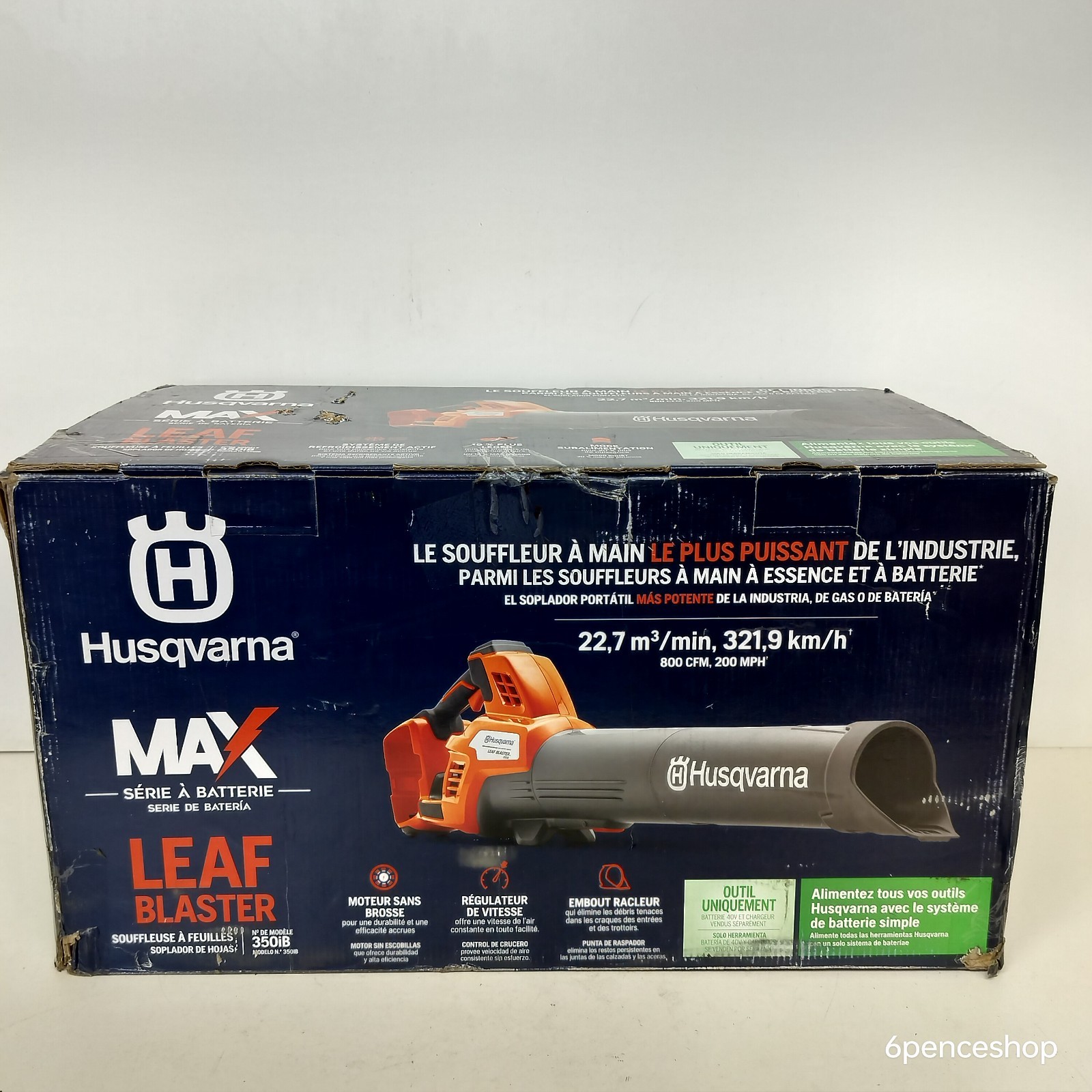 Tool Only-Husqvarna 970569903 350iB Leaf Blaster 800CFM
