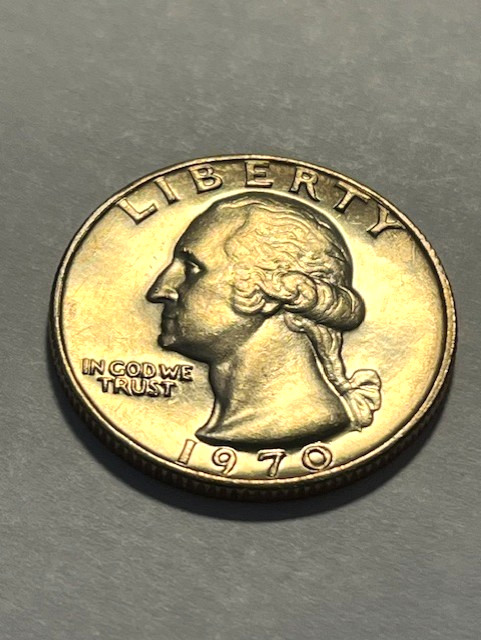 1970-P  Washington Quarter/BU+ #17086-2