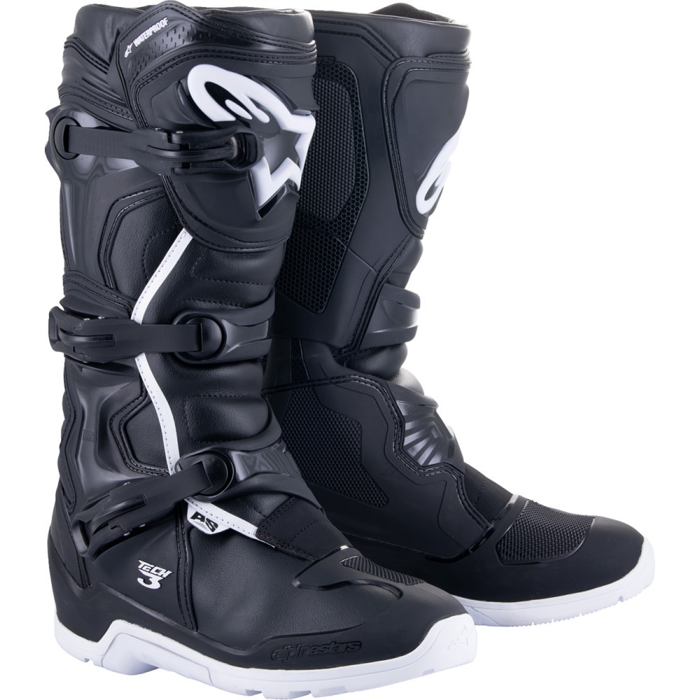 Alpinestars 2013324-12-11 Tech 3 Enduro Waterproof Boots 11 Black/White