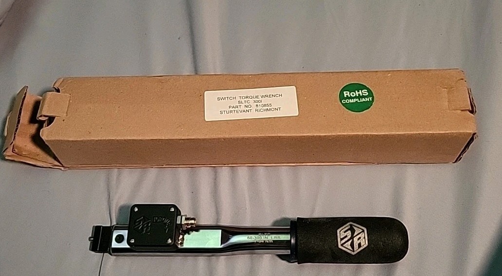 Sturtevant Richmont Torque Wrench 810855 SLTC