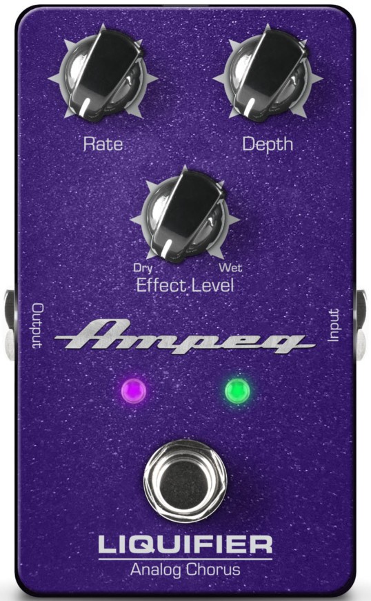 Ampeg Liquifier Chorus Bass Effects Pedal