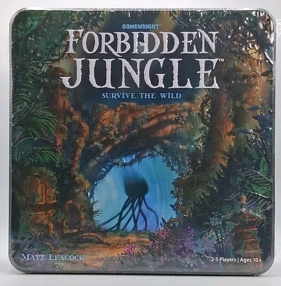 New Forbidden Jungle Cooperative Adventure Game for 2 to 5 Players Age 10 Plus