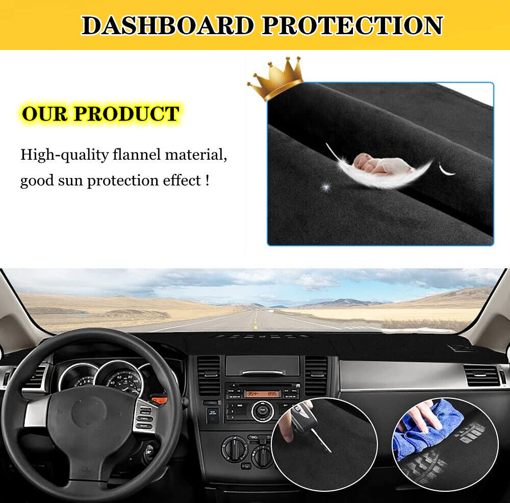 DashMat Dash Cover Mat Car Interior Pad Dashboard For Honda Civic 2016-2021