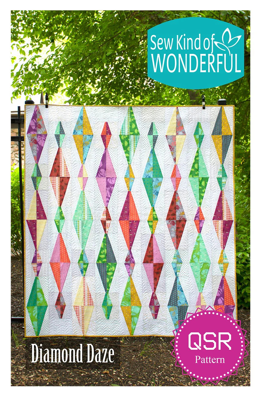 Diamond Daze Quilt Pattern by Helen Robinson