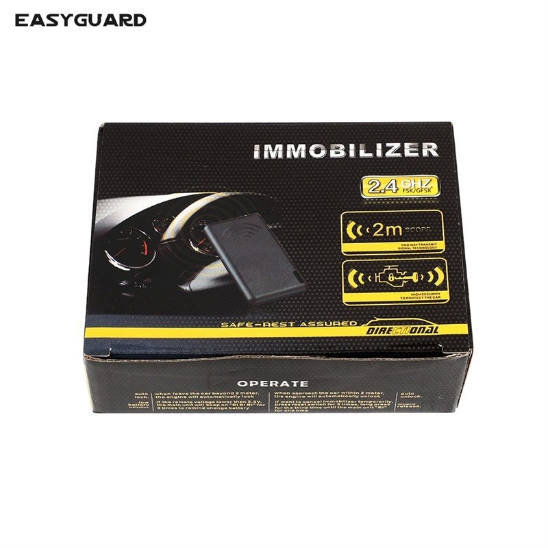 EASYGUARD RFID Car Motorcycle Engine Automatic Wireless Immobilizer System DC12V