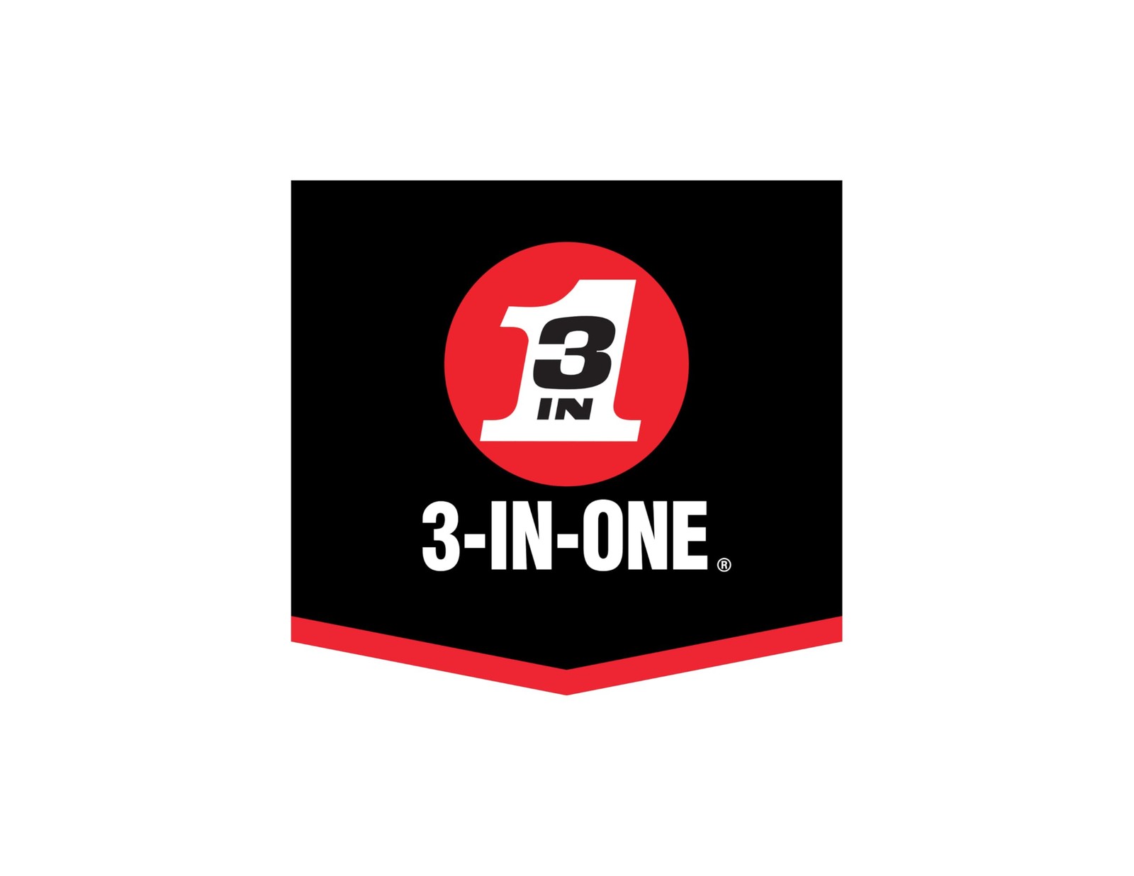 3-IN-ONE Multi-Purpose Oil, 8 OZ 1-Pack, Red/Black