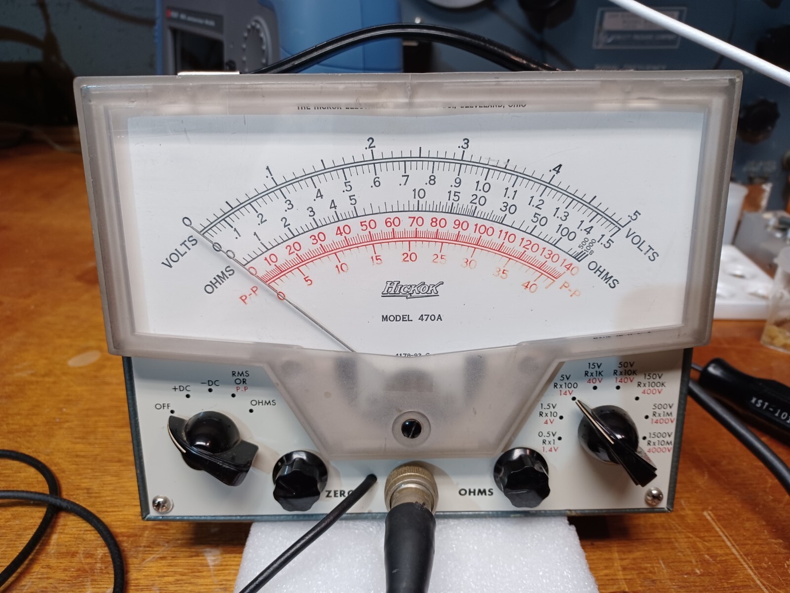Solid State VTVM Upgrade Plug-in Module For Hickok 470A Vacuum Tube Voltmeter