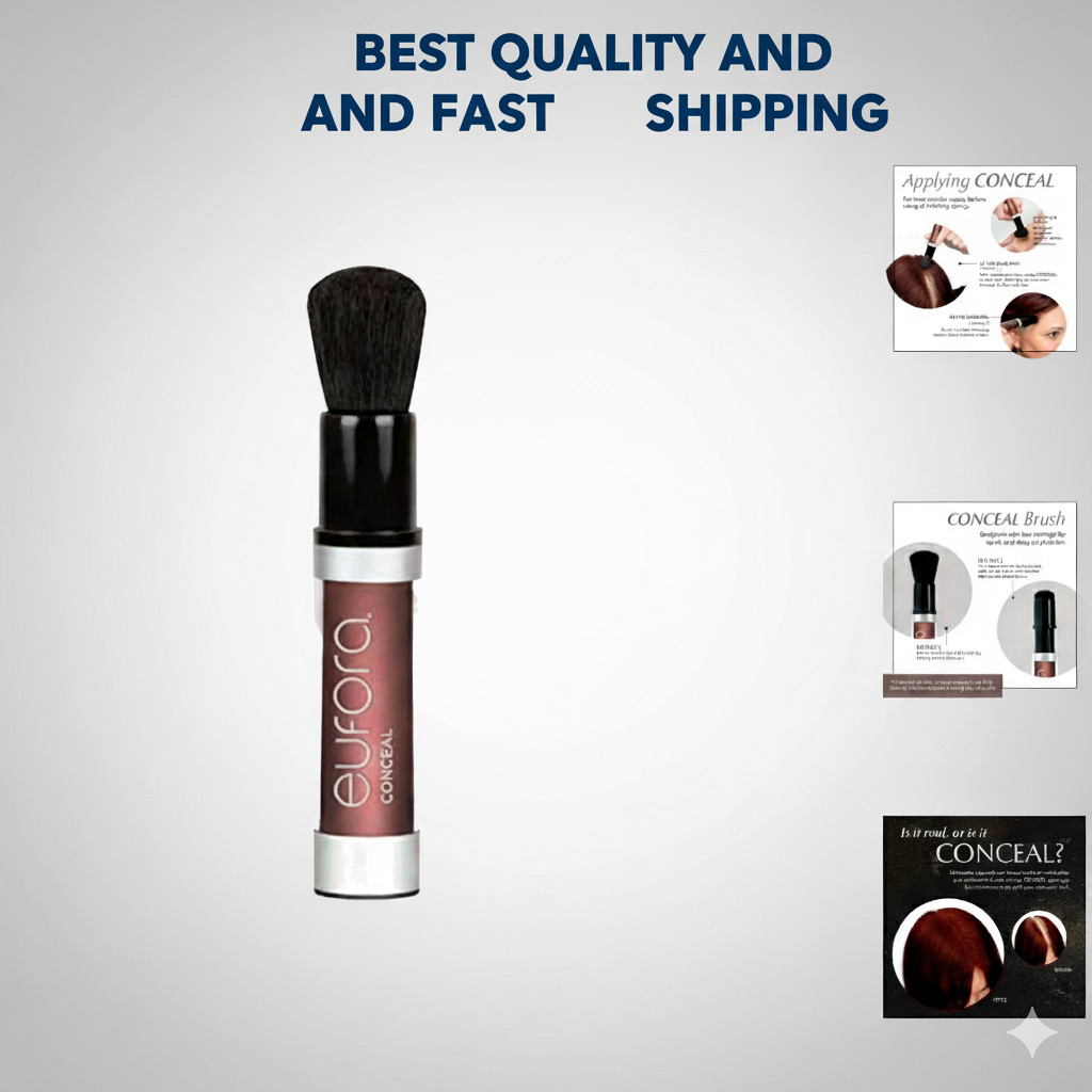 Gray Root Touch Up Hair Powder Auburn Concealer Temporary Color 0.21 oz
