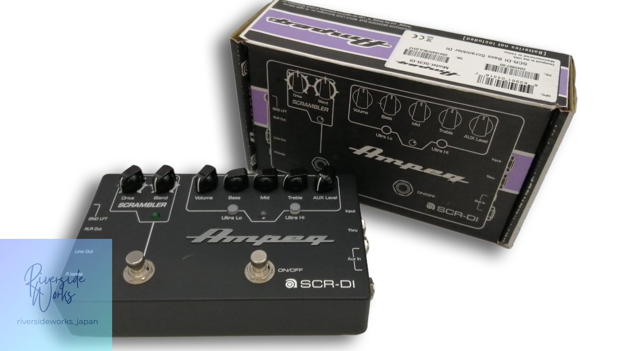 Ampeg SCR-DI Bass Preamp Direct Box Used