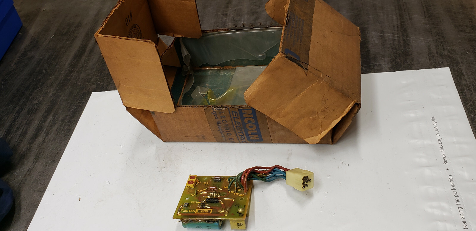 Lincoln  L6686 Weld Controller PC Board Assembly,  Welding Part. NEW IN OPEN BOX