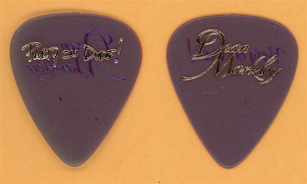 Warrant Jani Lane Vintage Guitar Pick - 1989 Dirty Rotten Filthy Tour