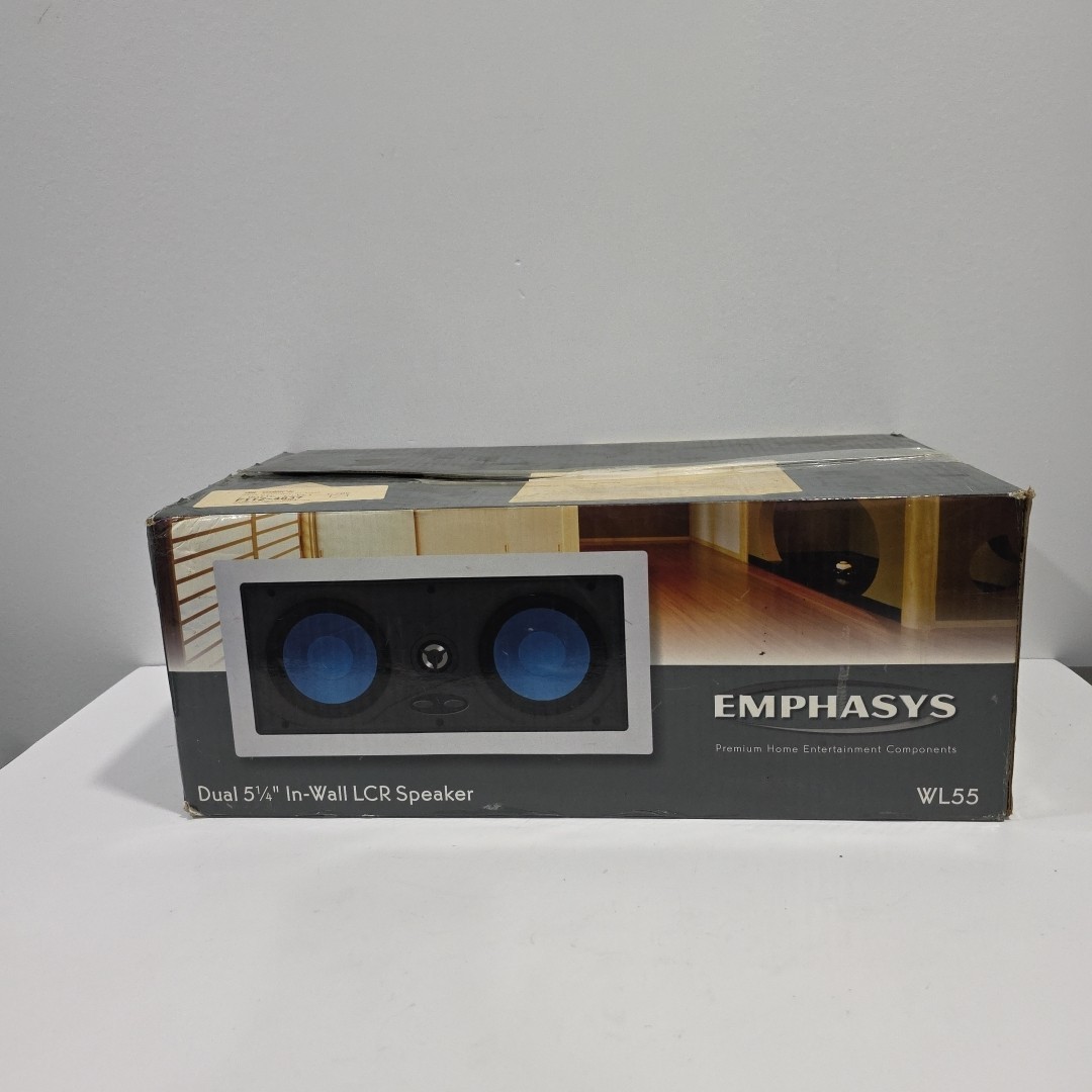 Emphasys WL5.5 Dual 5-1/4" 2-Way In-Wall Speaker Open Box (Still New Read Desc)