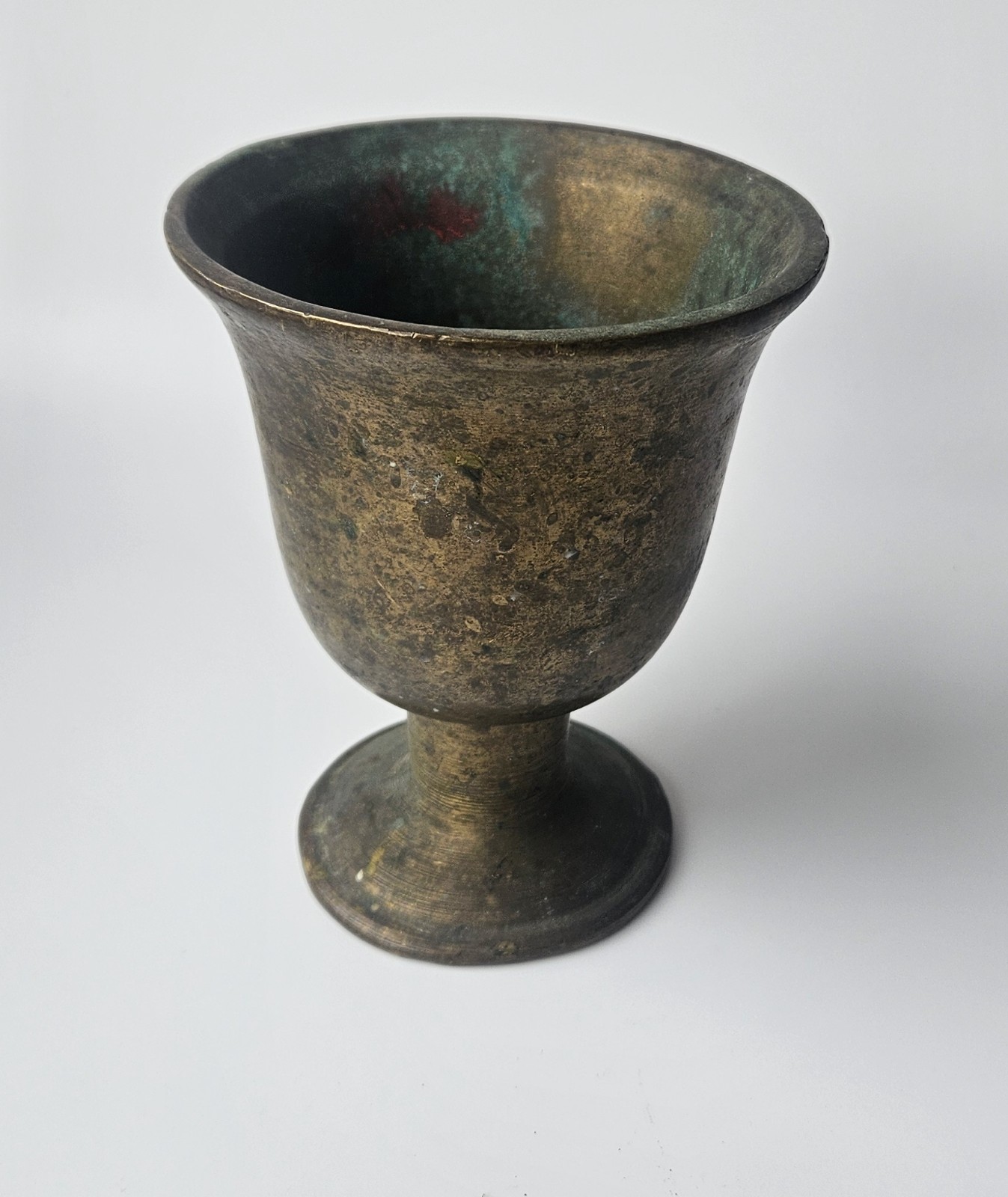 Antique Heavy 5" Brass Mortar 1.3kg
