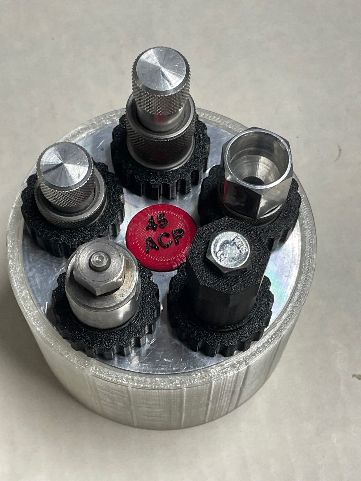 Lee Load Master Turret cradle, Turret Labels