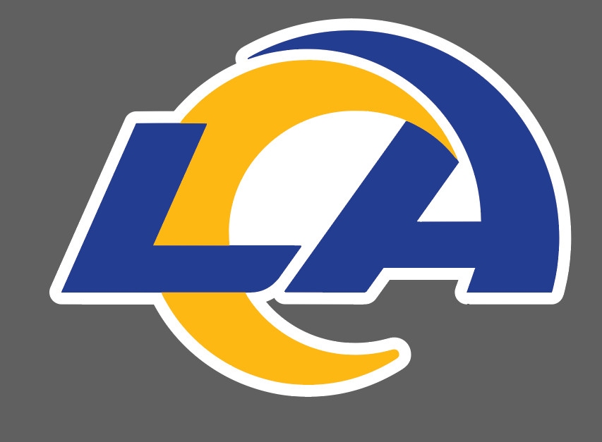 LA RAMS Vinyl Decal Graphic Car Truck Cell Phone Laptop Football Sticker