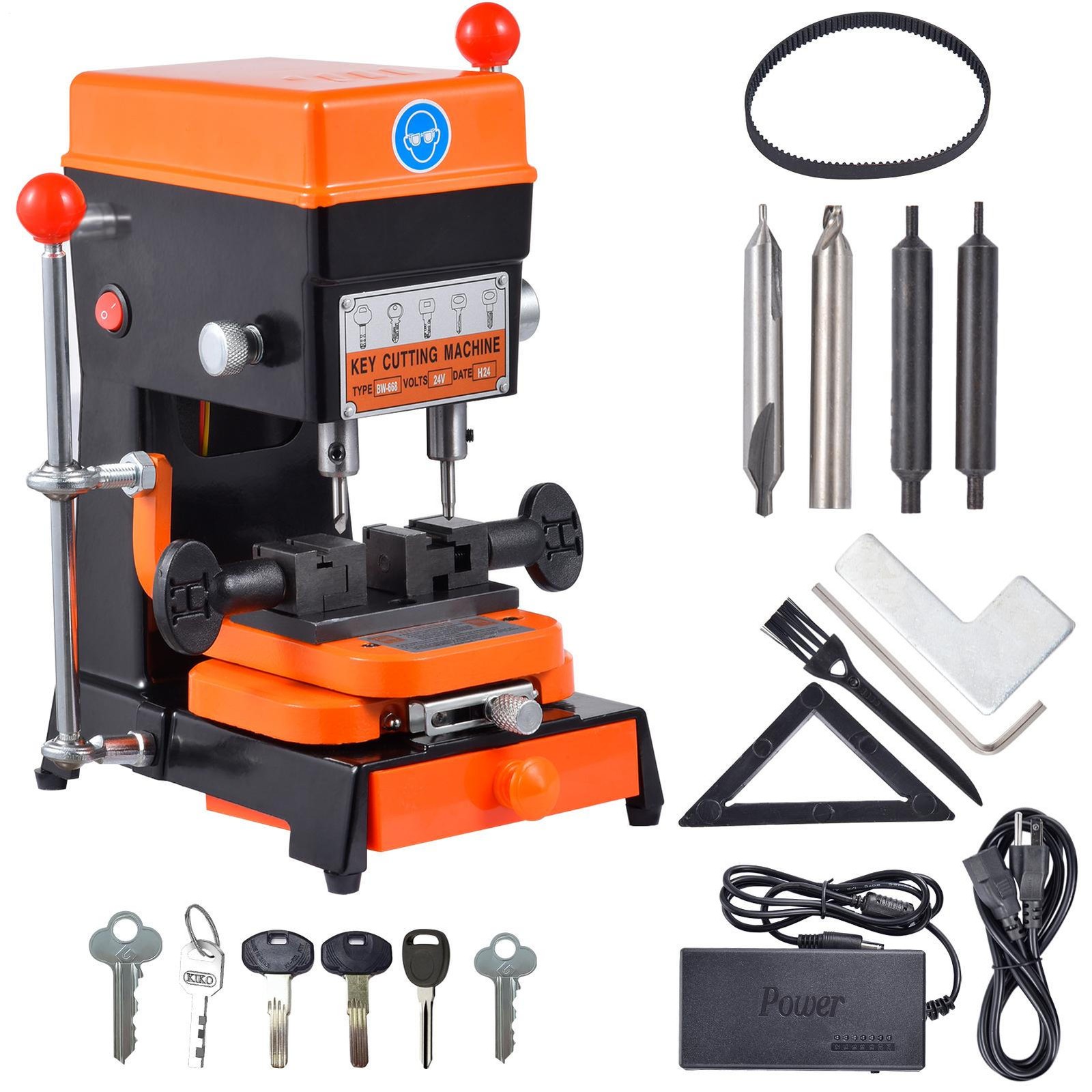 150W 110V Key Cutting duplicating Machine Cutter Car Key Copier Locksmith Tools