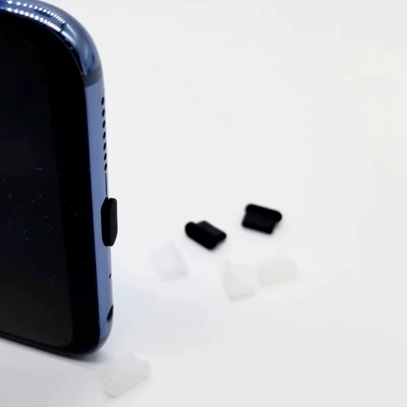 Dust Plug Type-C USB Charging Port Protector Silicone Cover For Smart 5pcs