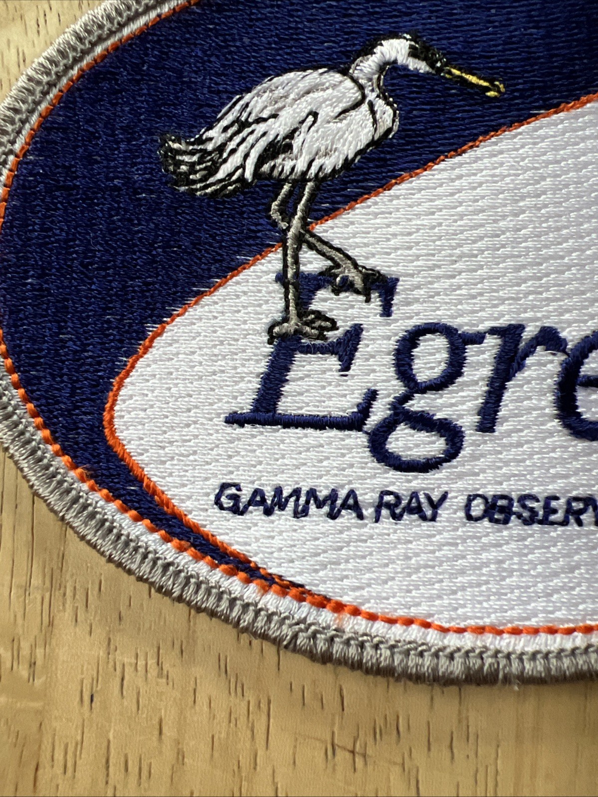 NASA Energetic Compton Gamma Ray CGRO Experiment Telescope EGRET Patch