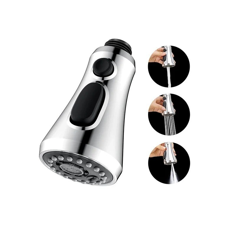 Universal Kitchen Faucet Head Replacement Pull Down Sink Sprayer Spray Nozzle