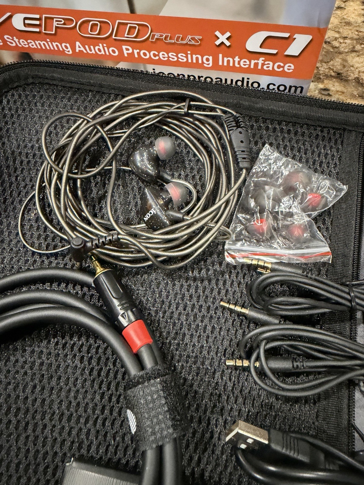 iCON Pro Audio Live Pod Plus x C1 Live Audio Processing Interface - CIB Working