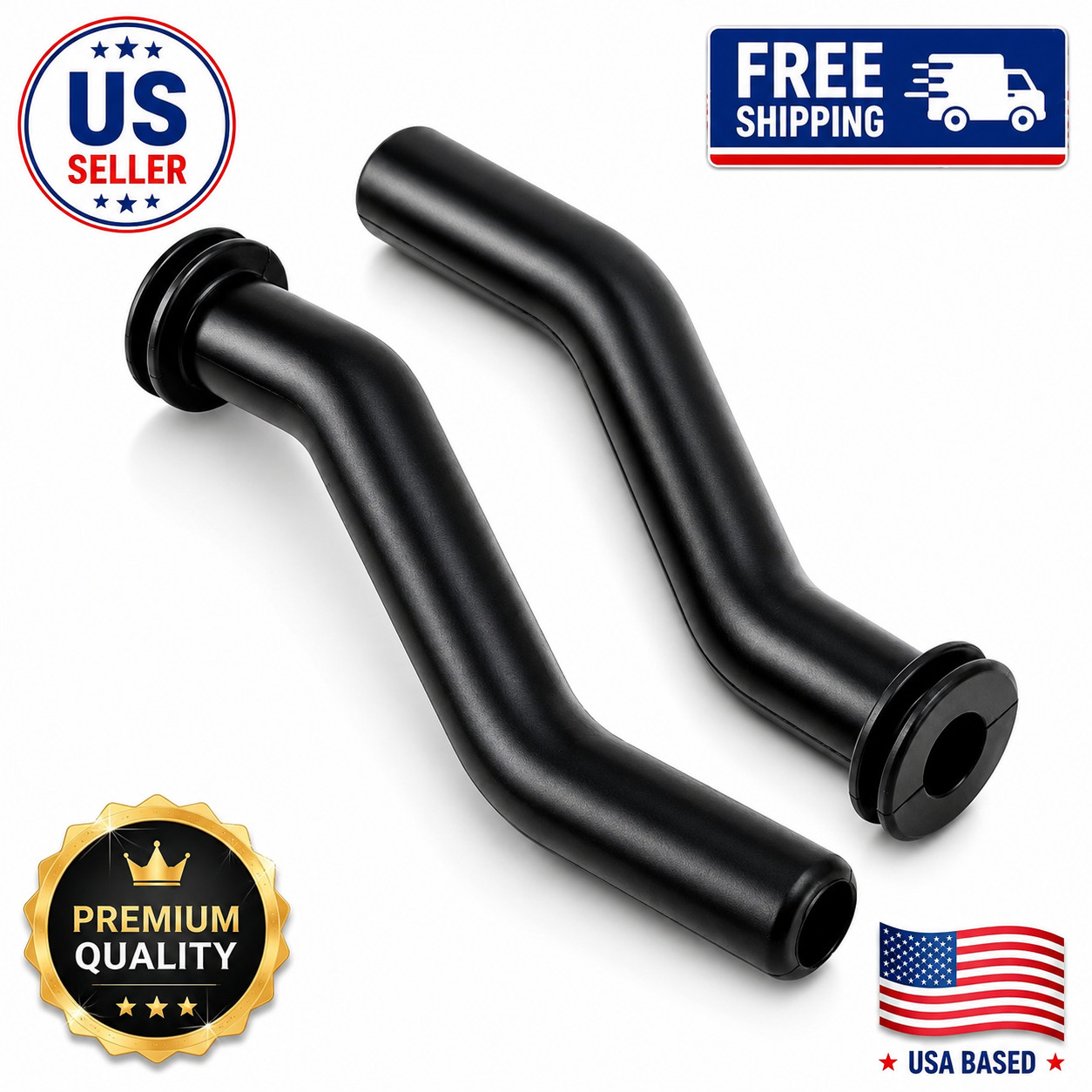 2-pack 596163 3-inch fuel pump vacuum hose suitable for Briggs and Stratton e..