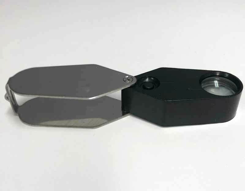 10x LED Jewelers Loupe, with Bright LED illumination & 21mm Lens