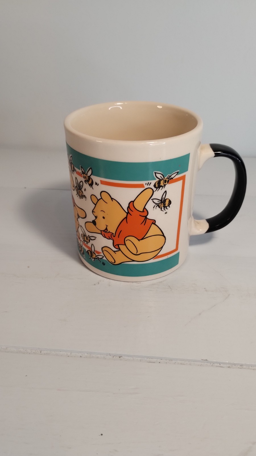 Winnie The Pooh Mug Disney Bees Honey vintage Staffordshire Gift Idea