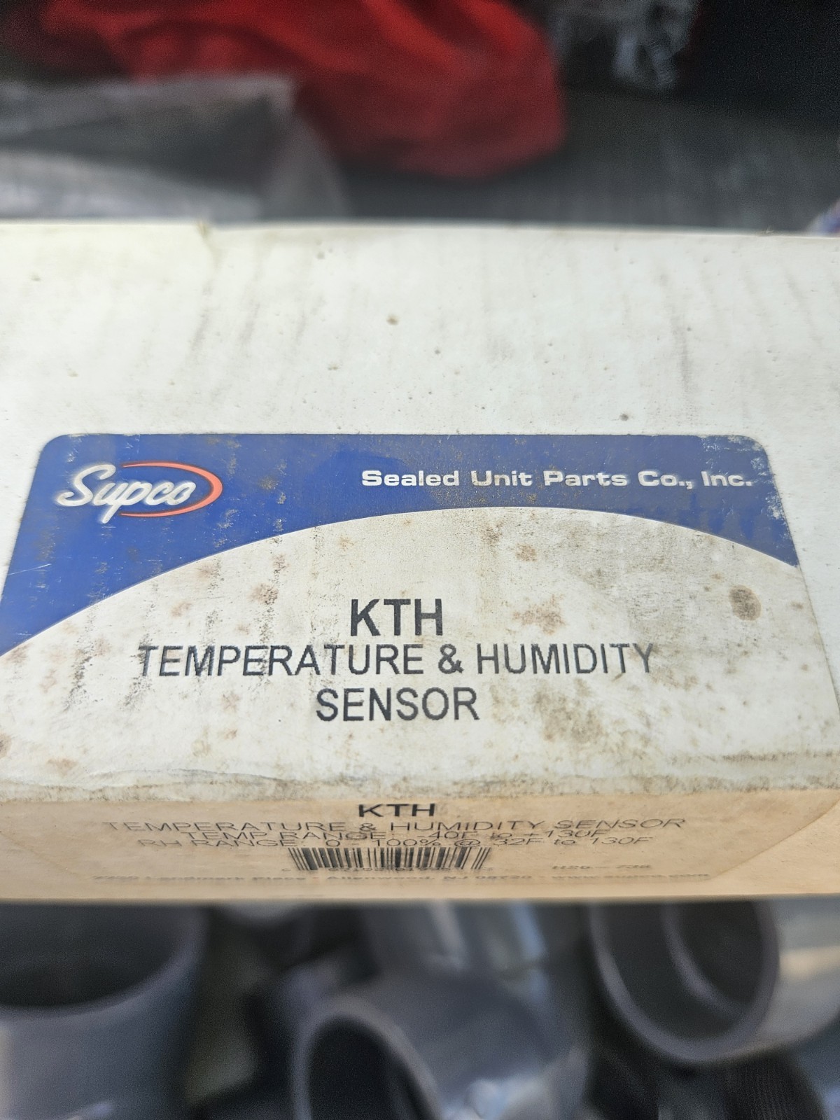 KTH TEMPERATURE & HUMIDITY SENSOR TEMP RANGE -40F to +130F H25-738 NOS FREE SHIP