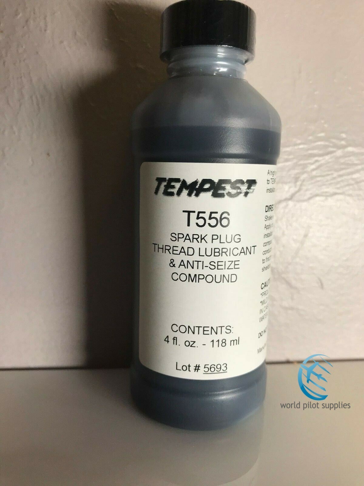 TEMPEST T556 SPARK PLUG THREAD LUBRICANT & ANTI-SEIZE COMPOUNDC 4 Oz p/n T556