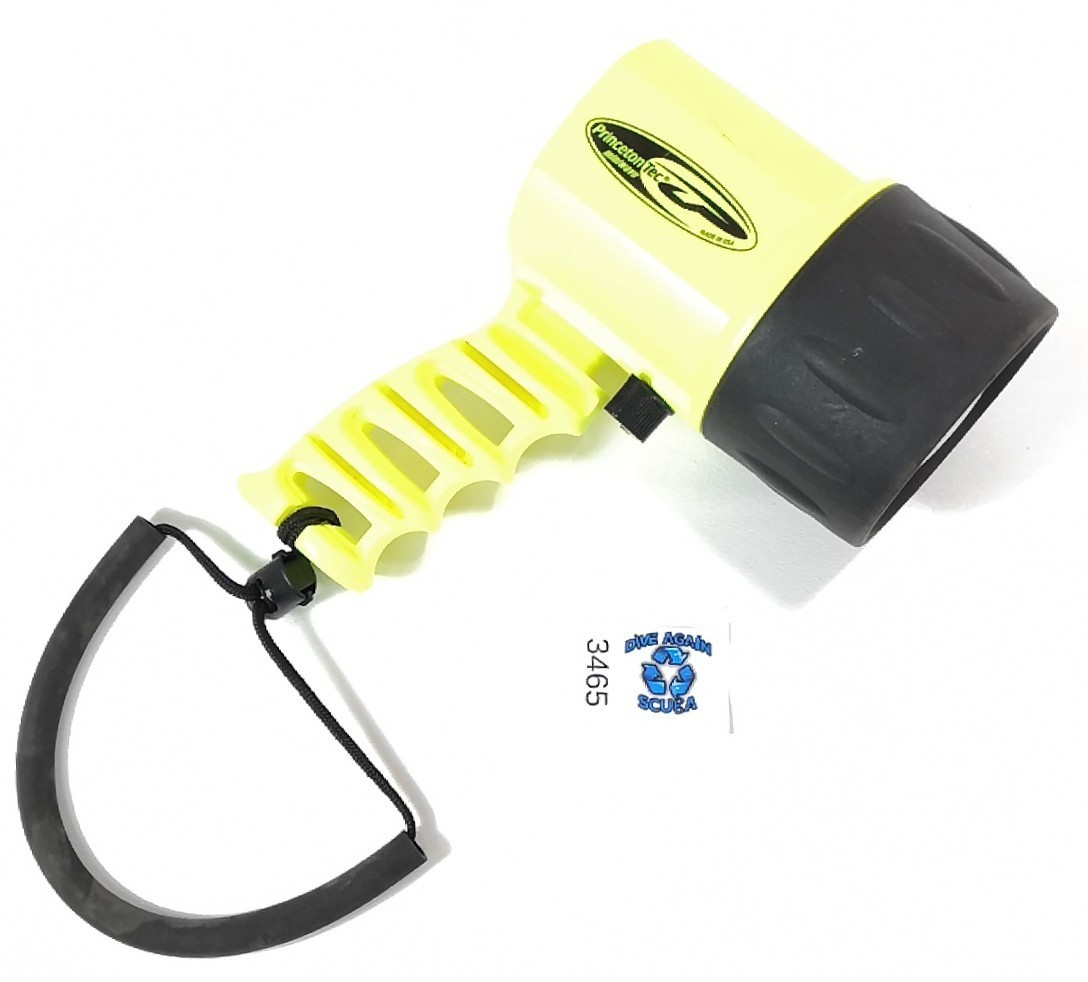 Princeton Tec Miniwave Underwater Scuba Dive Flashlight Light Torch #3465