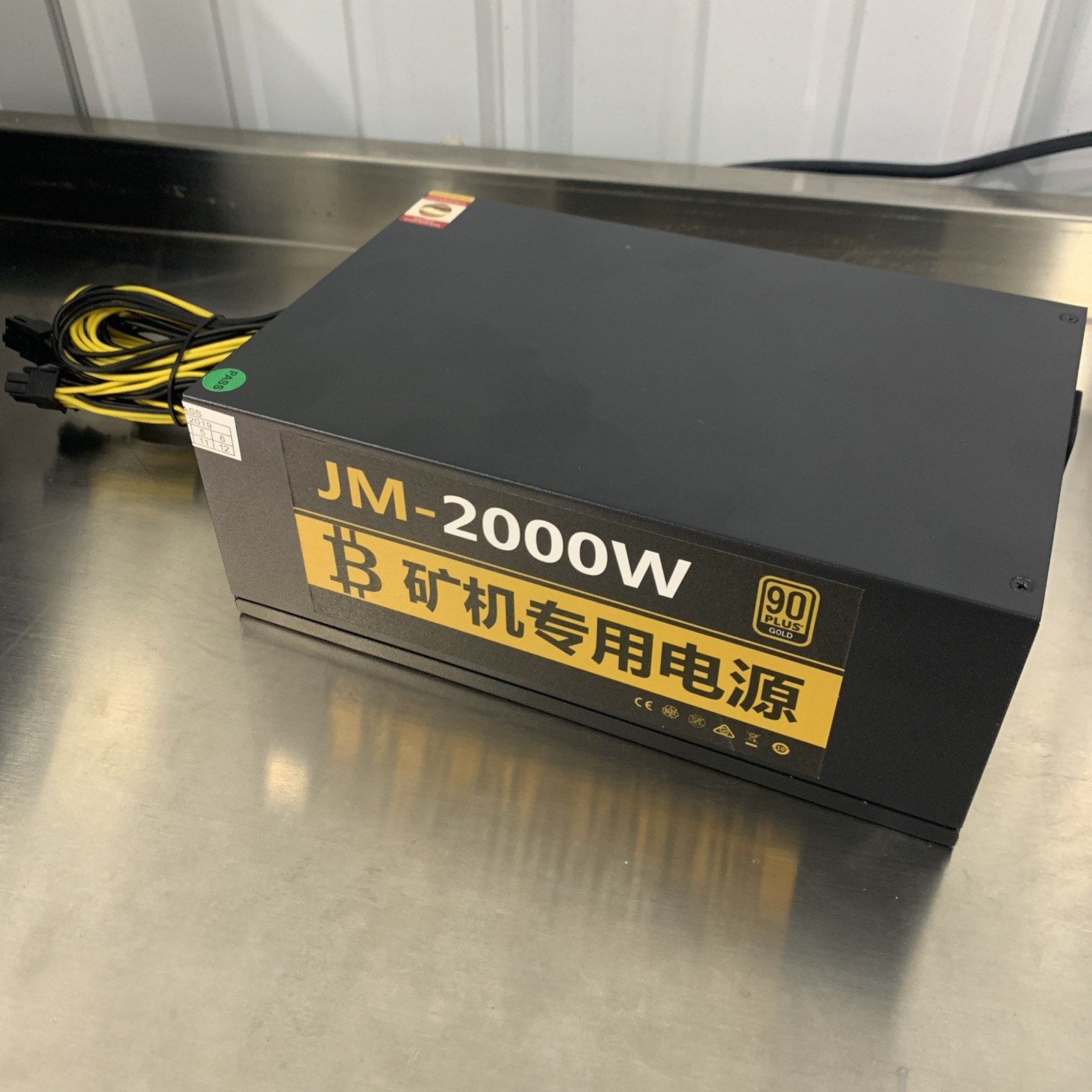 2000W Mining Rig Power Supply 8 GPU 180-240V for Bitcoin Crypto Miner US SELLER