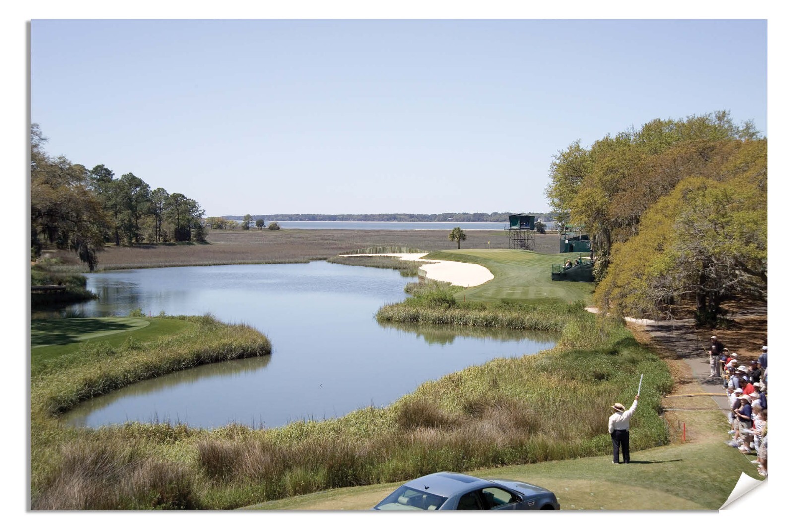Harbour Town Golf Hole 17 Sea Pines Plantation Harbor PGA Pr1490 Art Print