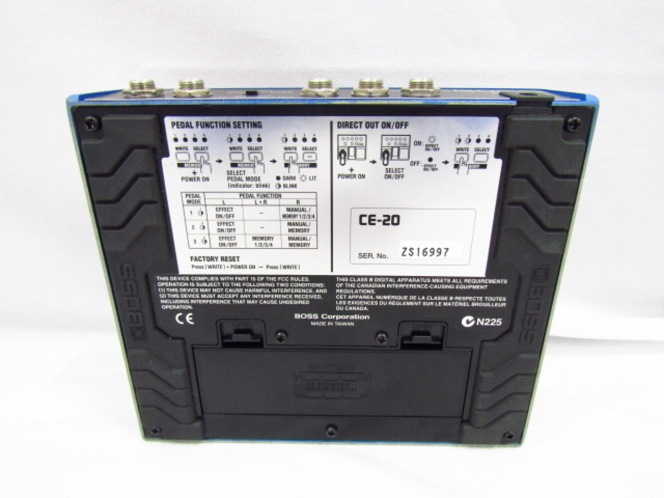 Boss CE-20 Chorus Ensemble Used JAPAN