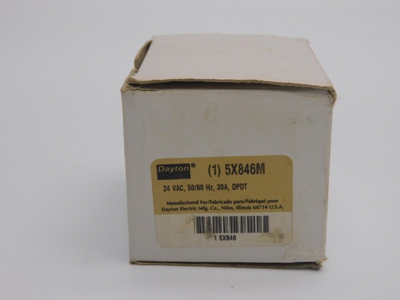 DAYTON 5X846M 24VAC 30A NSMP