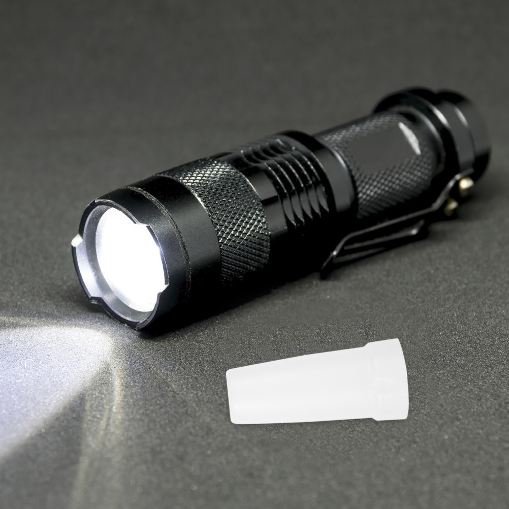 Durable White Flashlight Protective Cover Soft Light Filter for Outdoor Use
