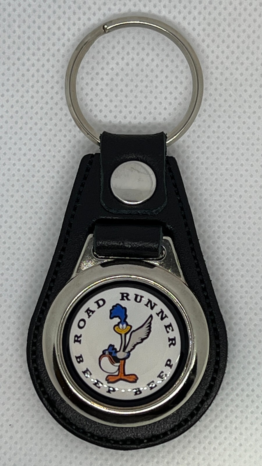 High Quality 100% leather RETRO KEYCHAIN for ROAD RUNNER