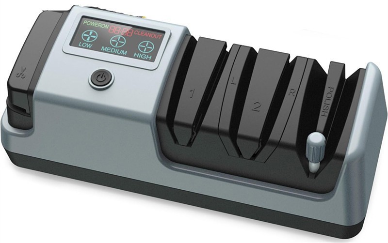 5 in 1 Electric Knife Sharpener-3 Rotational Speed Adjustable Knife Sharpener