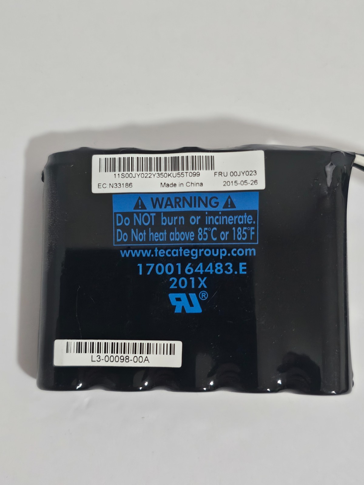 IBM 00JY023 LSI Battery 00JY022 L3-00098-00A Good