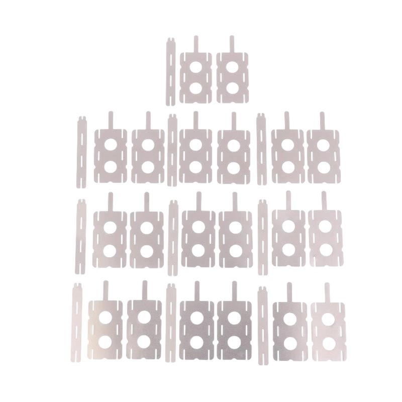 For Spot Welding Sheets 30PCS Nickel Plated Steel for DIY Projects