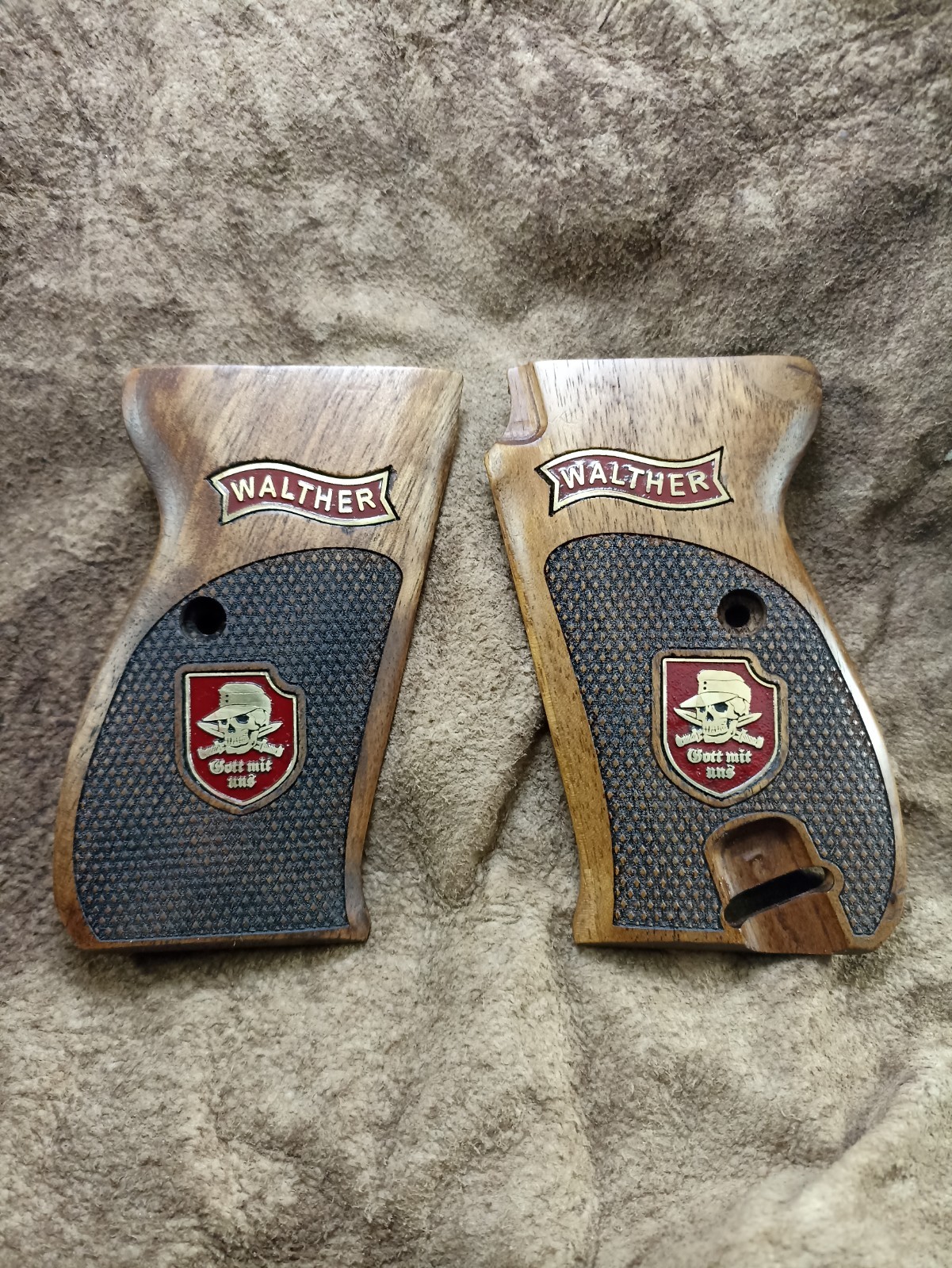 Walther P38 wood grips