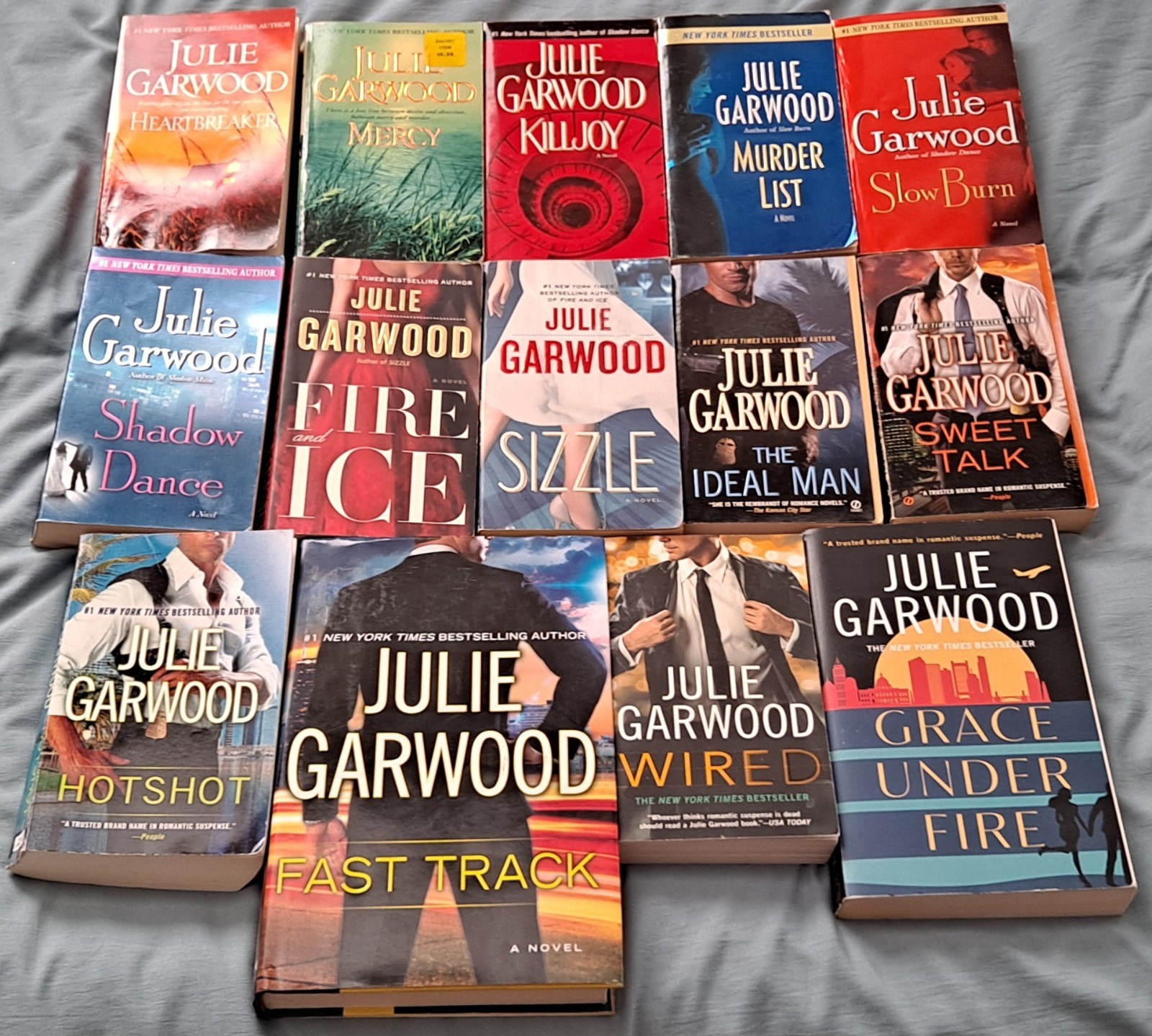 COMPLETE (1-14) FBI/BUCHANAN ROMANTIC SUSPENSE SERIES by JULIE GARWOOD