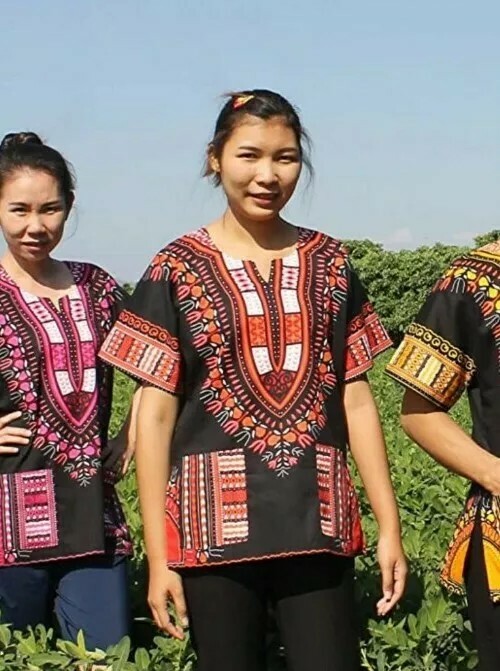 Raan Pah Muang Bra...X-Large,Red/Black.