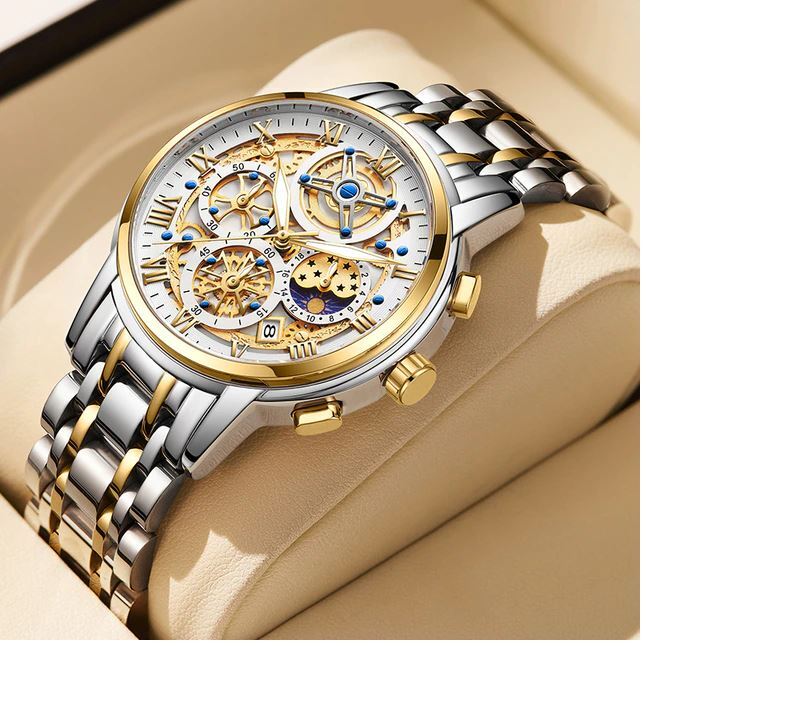 Luxury Men Quartz Watch Fashion Business Casual  Sports-DT8973