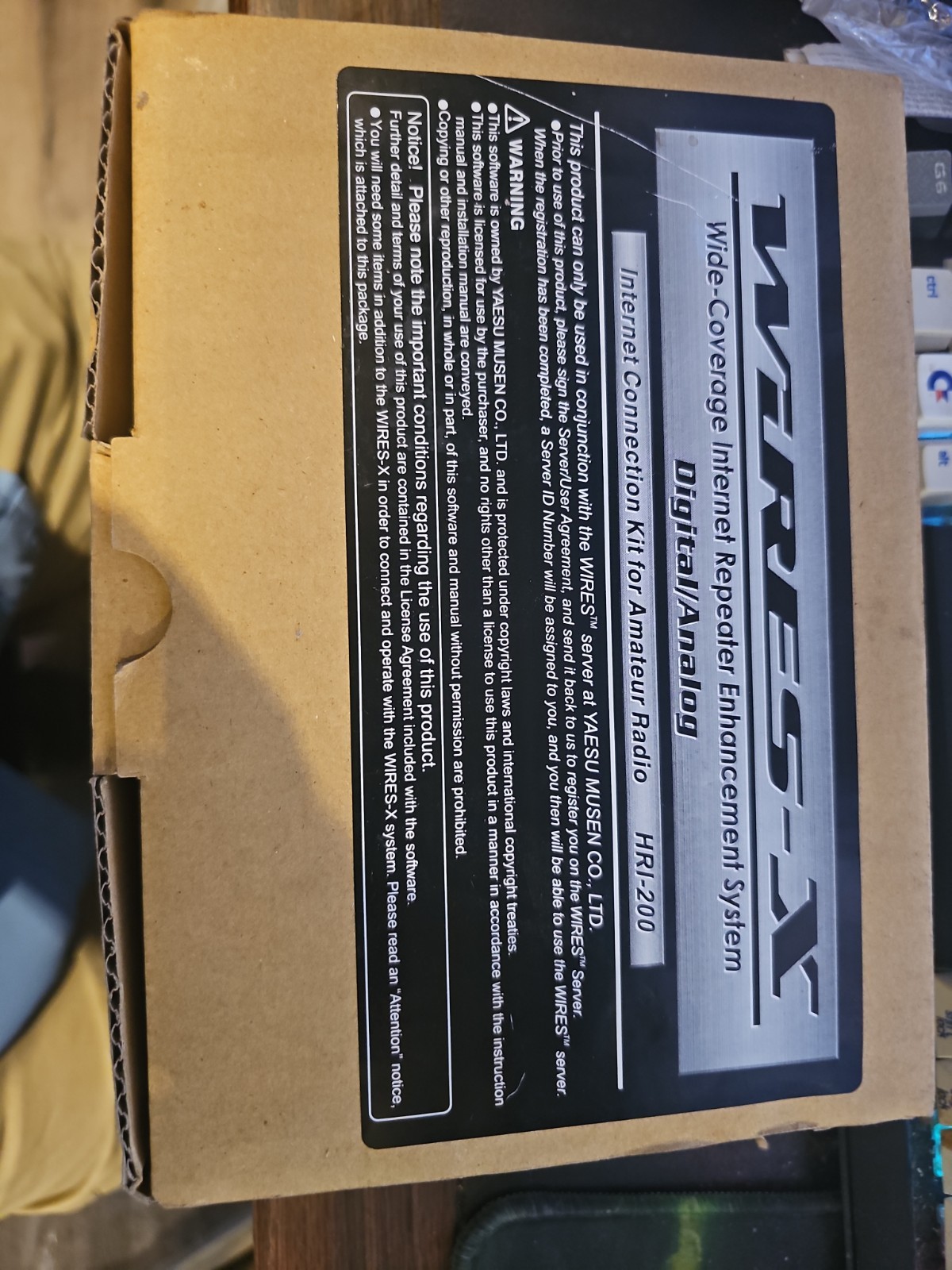 Yaesu Wires X HRI-200 Internet Radio Linking Kit VOiP Amateur System Fusion